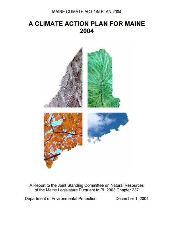 A Climate Action Plan for Maine U.S. Climate Resilience Toolkit